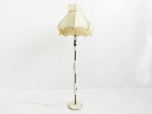 1950 Ceramic floor lamp