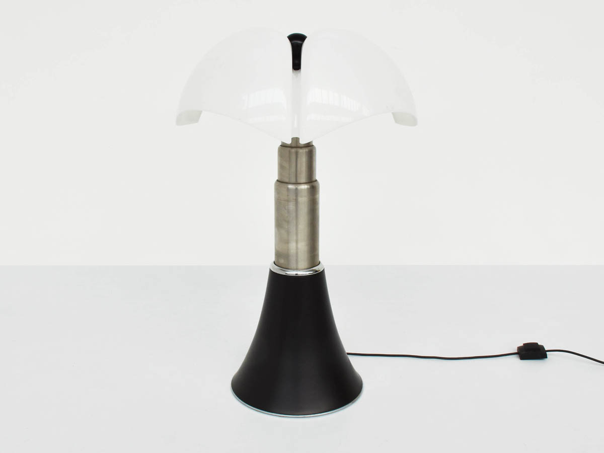 Large floor lamp - adjustable height - mod. Pipistrello Black