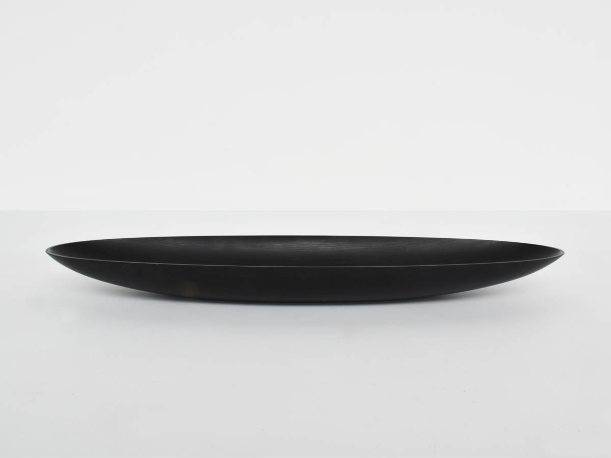 Large bowl in black melanin