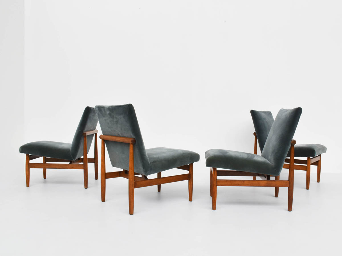 Small Danish armchairs