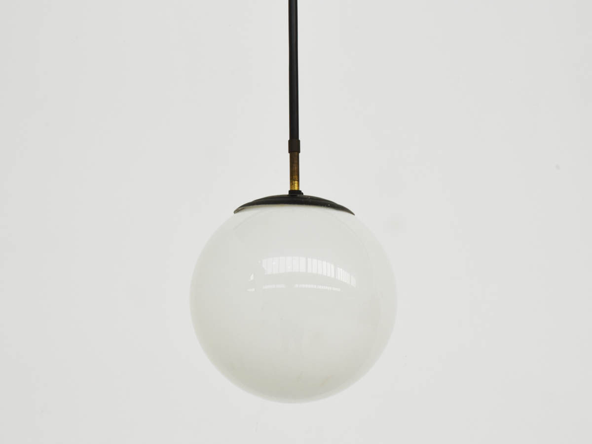 Lustre en forme de bol Bauhaus allemand